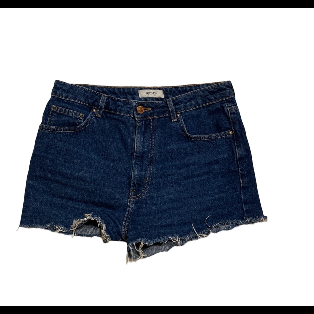 - - - Forever 21 jean frayed shorts
